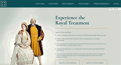 Desktop Screenshot of parkroyalhomes.com