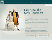 Tablet Screenshot of parkroyalhomes.com